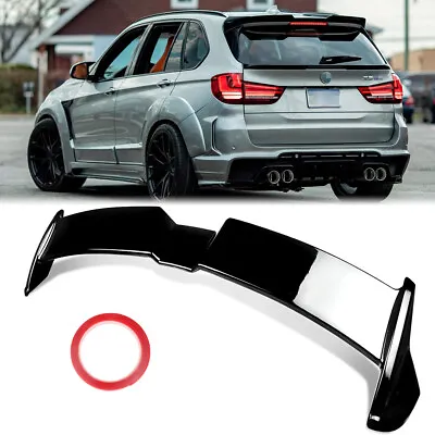 Rear Roof Spoiler Trunk Lip For Bmw X5 F15 Gloss Black Abs Oettinger Style 13-18 • £72.95