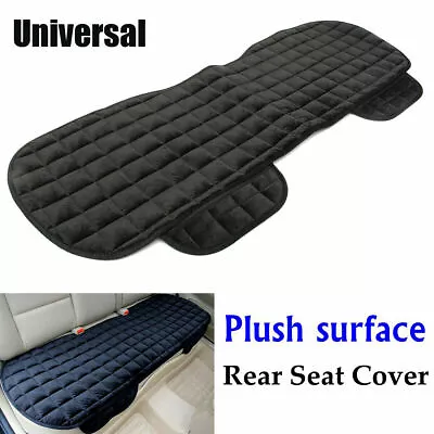$32.96 • Buy Black Accessories Rear Back Row Car Seat Cover Protector Mat Auto Chair Cushion 