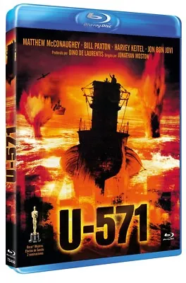 U-571 - Matthew McConaughey Jon Bon Jovi Bill Paxton   Blu-Ray NEW • £9.99