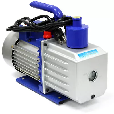 $179.95 • Buy 7 CFM 3/4 HP Two 2 Stage Rotary Vane Deep Vacuum Pump 110V 60Hz HVAC AC Tool