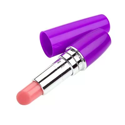 Multispeed Sexy Lipstick Magic Wand USB Rechargeable Vibrating Massager Gift • £5.99
