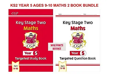 £13.75 • Buy KS2 Year 5 SATs Targeted Maths Revision & Practice Workbook Ages 9-10 By CGP