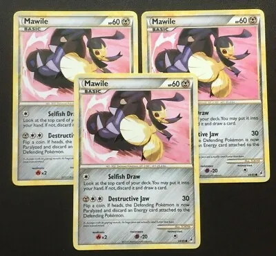 £0.99 • Buy MAWILE 64/95 Call Of Legends Set - Non Holo - Pokemon Cards X 3