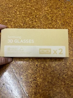 Samsung 2 X 3D Glasses Model No. SSG-5100GB - New & Sealed In Box • $19.87