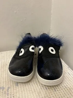 New Without Tag Missguided Blue Slide On Shoes Size 5 Eyes  • £8