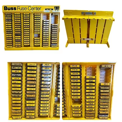 Vintage Buss Auto Fuse Display - Advertising Sign Gas Station Rack Garage Shop • $299.99