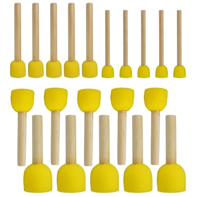 $10.99 • Buy 20PCS DIY Stencil Brush Dabbers Sponge Tool Furniture Craft Sponge Paint Foam