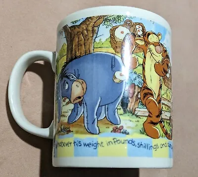 Walt Disney Mug/Cup 1990's Winnie Pooh Tigger Eeyore Piglet  • £2.80