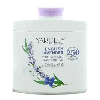 Yardley English Lavender Talcum Powder 50g For Her - New - Free P&p - Uk • £7.85