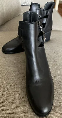 MINELLI Womans Black Booties Size 39 Shoes • $18