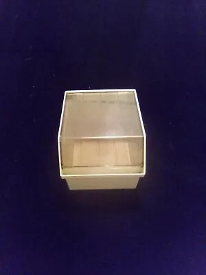 Vintage Memorex 5.25  Floppy Disk Storage Box Case Holder W/ Dividers • $9.99