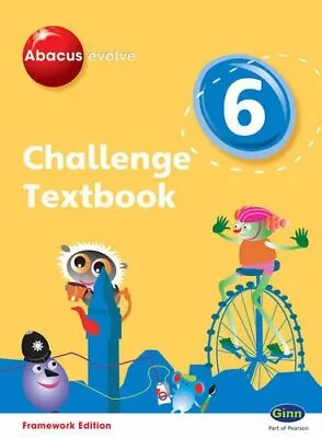 Abacus Evolve Challenge Year 6 Textbook By Jon; Richardson Kurta • £2.62