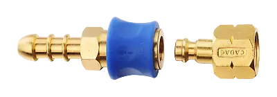 Cadac 8mm Quick Release Coupling Gas Hose Self Healing Valve Stove Connection • £16.95