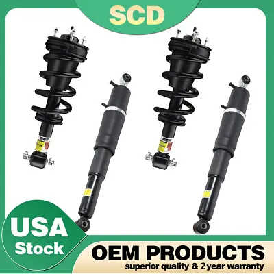 4 OEM Front Strut Assy Rear Shock For MAGNERIDE Cadillac Escalade Suburban Yukon • $609.17