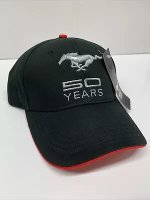 New Ford Mustang 50 Years Embroidered Cap/hat! • $28.65