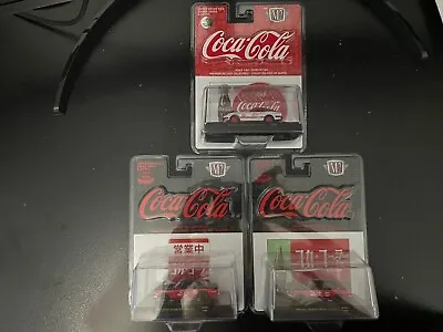 M2 Machines Coca Cola Datsun Bluebird + Skyline GTR + CHASE Nissan Fairlady Z • $60