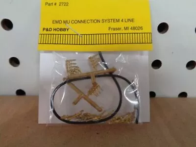 P&D Hobby Brand O Scale Detailing Parts: MU Connection System EMD (4 Line) • $13