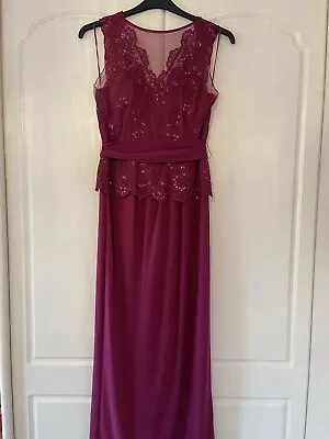 Jacques Vert Cerise Pink Evening Dress  • £15