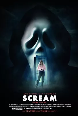 New Scream Cinema Movie Poster  Premium  Wall Art  Print Size A5-a1 • $19