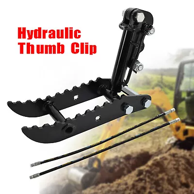 Hydraulic Thumb Clip For Mini Excavator Smail Digger Attachment • $378.89