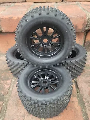 1/8 Scale Truck Truggy  Wheels &  Tire 4pcs Set  Monster Truck • $55