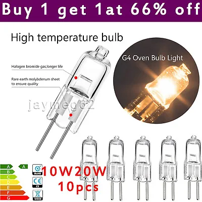 £3.48 • Buy 10PCS G4 Halogen Capsule Lamps Light Bulbs 10W Or 20 Watt 12 Volt 2 Pin UK Cckk
