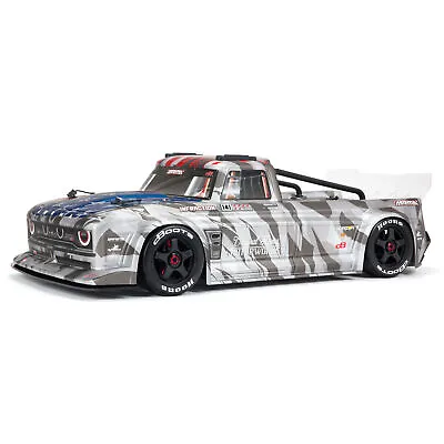 ARRMA Infraction V2 6S BLX Brushless 1:7 Scale RTR Electric 4WD Silver • $559.99