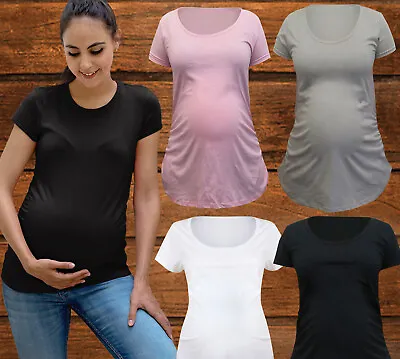 £5.99 • Buy Maternity T Shirts Pregnancy T Shirt Blouse For Women Ladies Pregnant Tops Tees