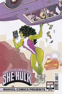 Sensational She-hulk #3 Wu Var  Marvel  Comics  Stock Img 2024 • $3.69