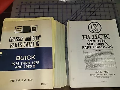 1976 1977 1978 1979 Buick Parts & Illustration Catalog Manual   • $94.49