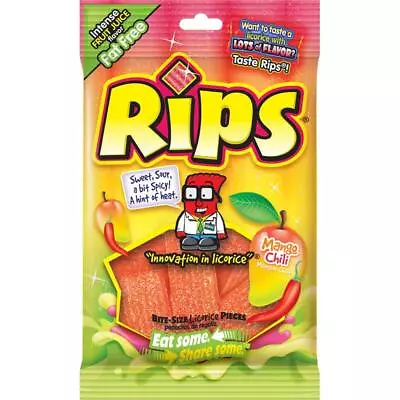 £36.30 • Buy Rips Mango Chili Candy, 4 Ounce (Pack Of 12)