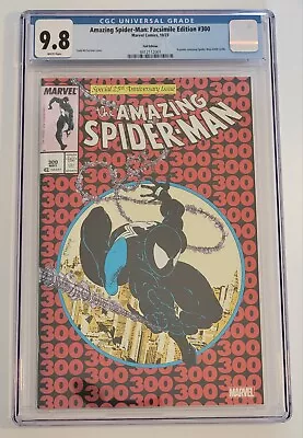 Amazing Spider-Man #300 CGC 9.8 1st App. Venom 1988 Todd McFarlane FOIL REPRINT  • $99