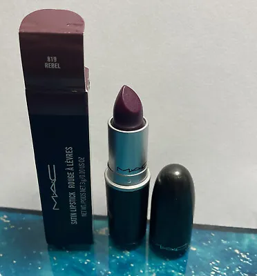 MAC Satin Lipstick 819 Rebel NIB • $11.50