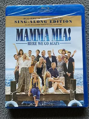 Mamma Mia!: Here We Go Again 2018 Sealed New Blu-ray DVD Digital! • $3.49