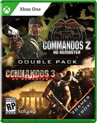 PRE-ORDER Commandos Double Pack (COMMANDOs 2 HD & COMMANDOS 3 HD) For Xbox One & • $84.40