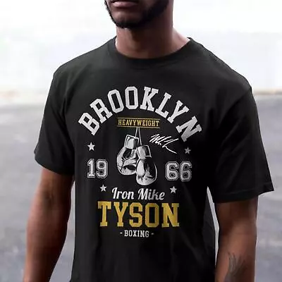 New Brooklyn Heavyweight Iron Mike Tyson  Black All Size Shirt Gift Fans • $20.99