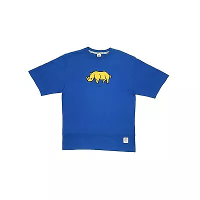 Y2k Ecko Unltd T-Shirt Blue Mens XL With Raised Graphic Print • £29.99