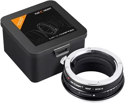 Lens Adapter For Sony Alpha A Mount Minolta AF Mount Lens To Canon EOS R Cameras • $52.99