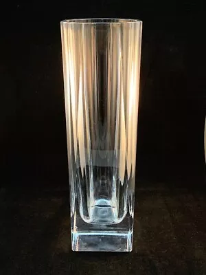 Vintage Crystal MCM Flower Vase Beaubourg Cristal D' Arques Made In France • $44.95