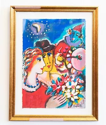 Zamy Steynovitz  PLAYING IN THE STARLIGHT  Serigraph Signed And Numbered  • $155
