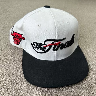 Chicago Bulls 1993 NBA Finals Hat Mitchell & Ness Snapback Cap Retro Jordan • $20.99