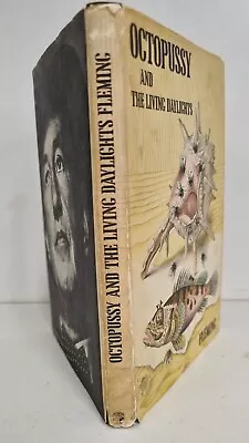 Ian Fleming ~ Octopussy And The Living Daylights ~ HC DJ G (1966 1st Ed) • $200