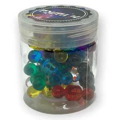 Multi-Color Push Pin Office / Refrigerator Magnets 50 Pack 8 Colors • $9.99