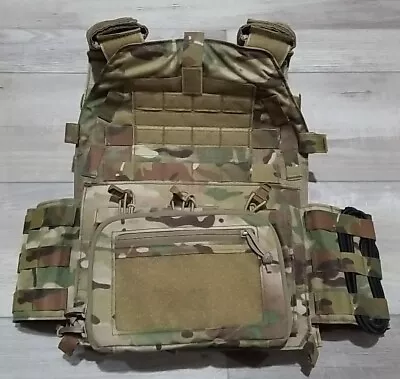 London Bridge X LBX-0300 LG  Multicam Plate Carrier With Placard And Back Panel • $299.99