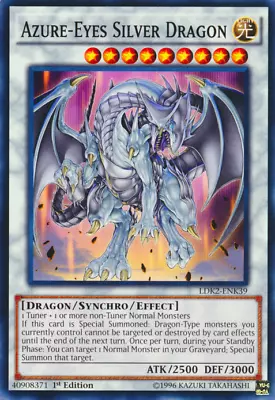 Azure-Eyes Silver Dragon [LDK2-ENK39] Common • £1