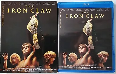 The Iron Claw Blu Ray Dvd 2 Discs + Slipcover Sleeve Free Usa Shipping • $18.99