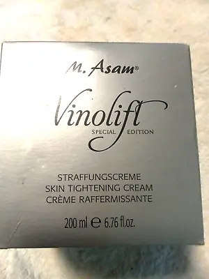  M. Asam Vinolift Skin Tightening Cream 6.76 Oz.New & Sealed  • $30