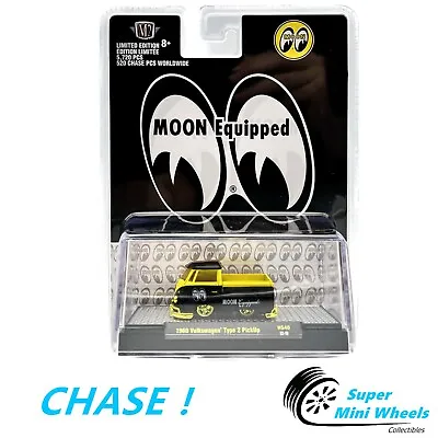 CHASE ! M2 Machines 1:64 1960 Volkswagen Single Cab Pickup Mooneye’s 31500-HS40 • $49.98