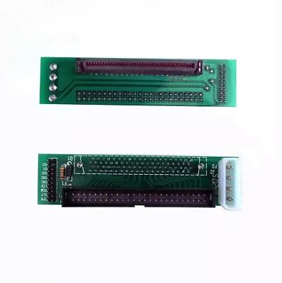 SCSI SCA 80 PIN TO 50 PIN SCSI Adapter SCA 80 PIN TO IDE 50 Male Converter • $12.99