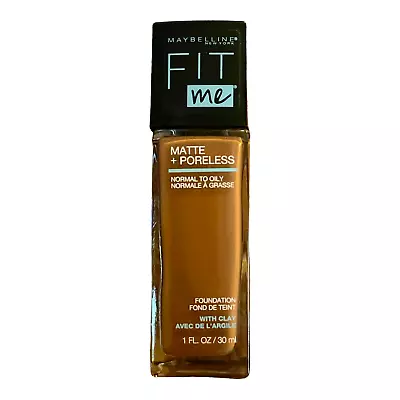 Maybelline Fit Me Foundation Matte Poreless Normal Oily #355 Coconut • $9.99